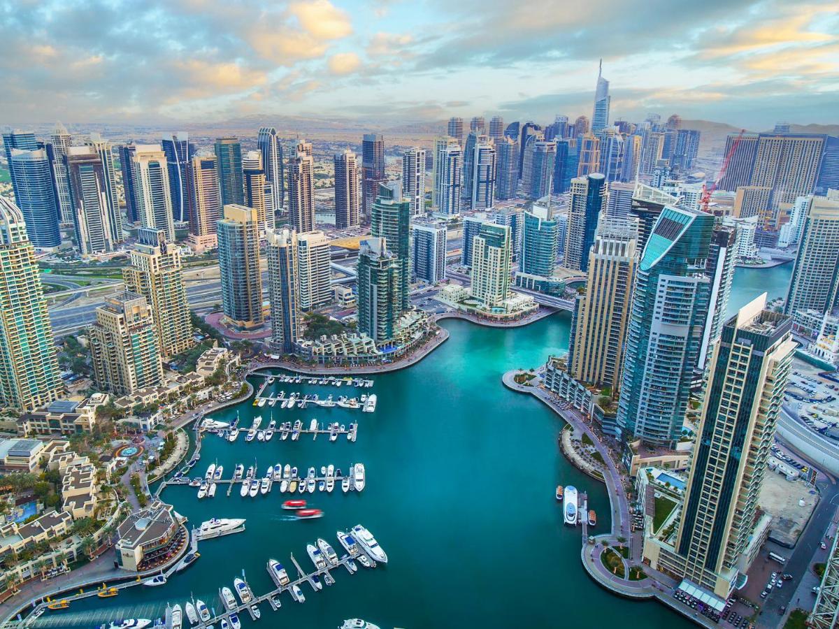 Cosmos Living Modern Studio Near Dubai Marina 외부 사진