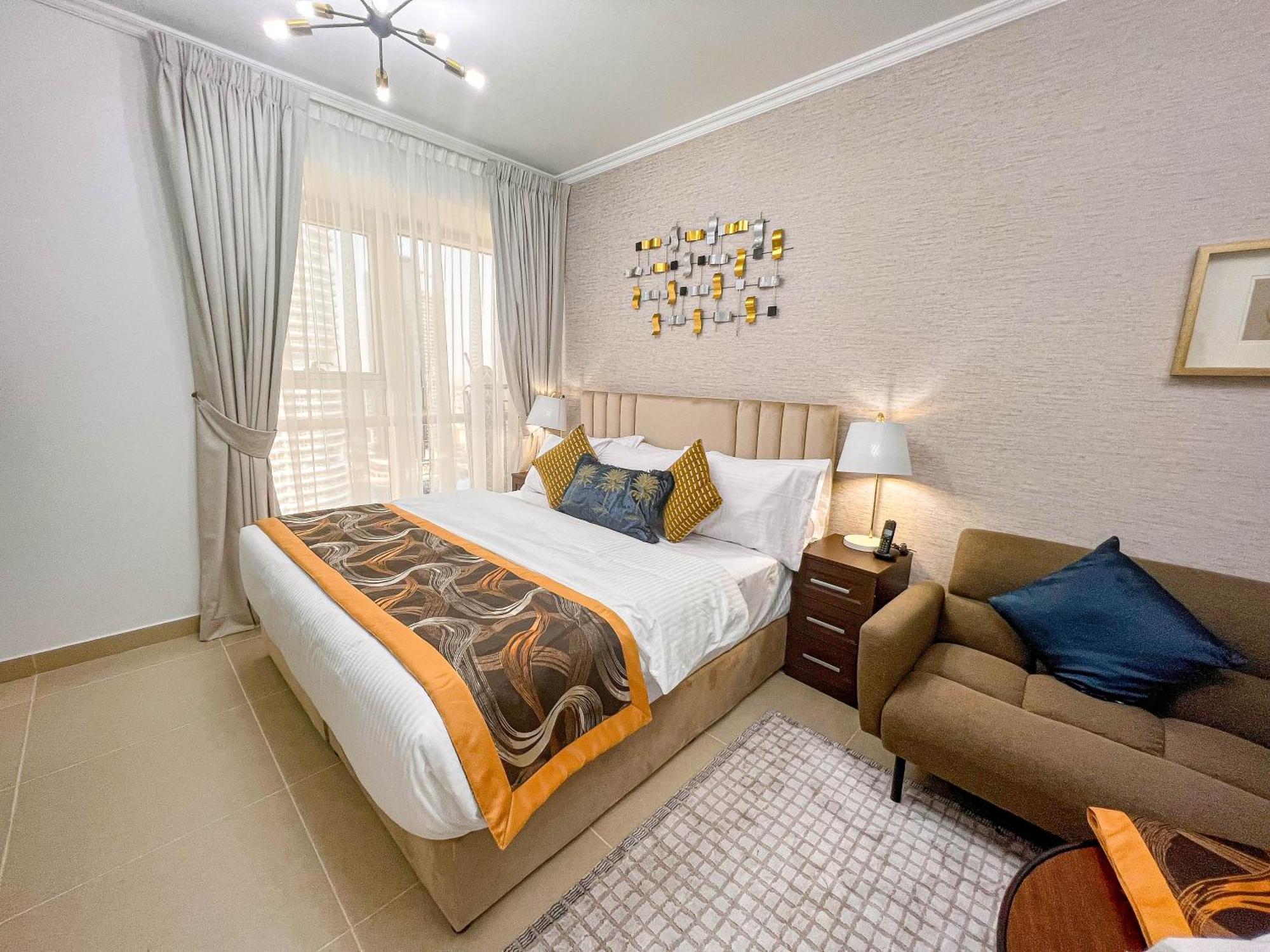 Cosmos Living Modern Studio Near Dubai Marina 외부 사진